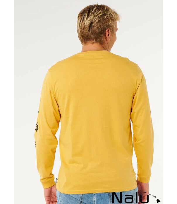 Rip Curl Rip Curl Pacific Rinse Long Sleeve Tee Ocher