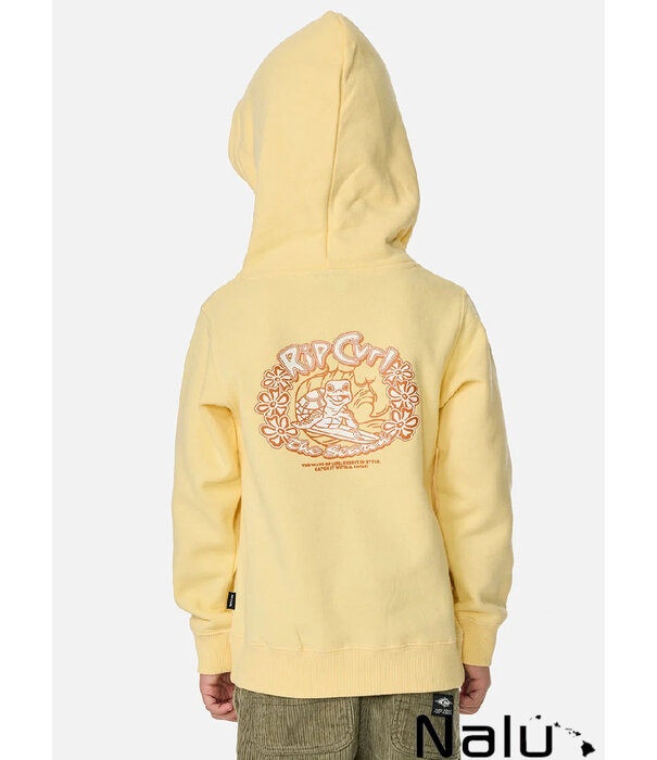 Rip Curl Rip Curl Ride The Wave Art Hood Fleece Boy Sunlight