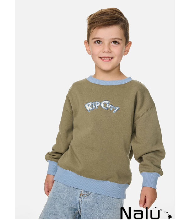 Rip Curl Rip Curl Ride The Wave Crew Fleece Boy Surplus