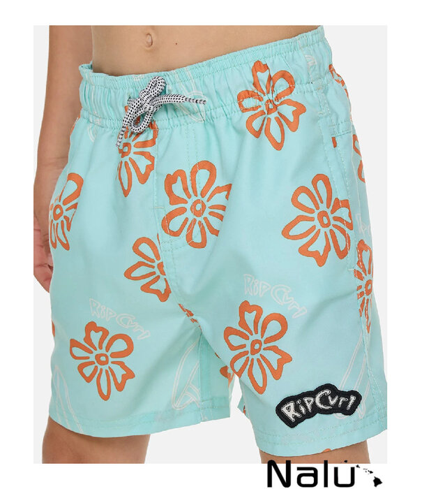 Rip Curl Rip Curl Ride The Wave Volley Boy Light Aqua