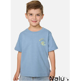 Rip Curl Ride The Wave Art Tee Boy Faded Denim