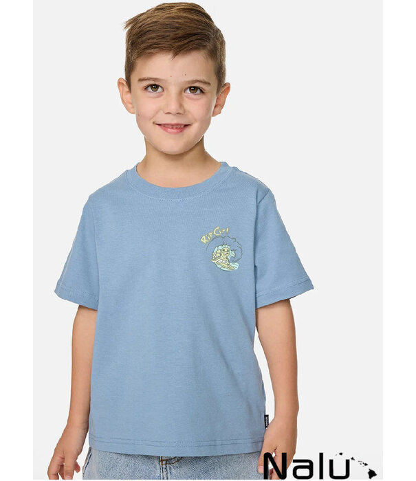 Rip Curl Rip Curl Ride The Wave Art Tee Boy Faded Denim