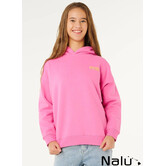 Rip Curl Surf Puff Heritage Hood Kids Super Pink
