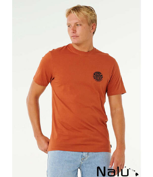 Rip Curl Rip Curl Wettie Passage Icon Tee Baked Clay
