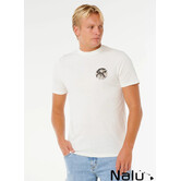 Rip Curl Wettie Passage Icon Tee Bone