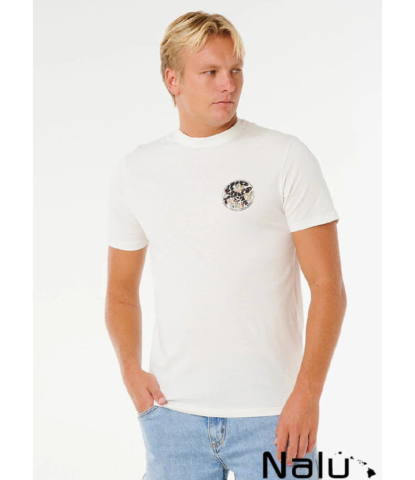 Rip Curl Rip Curl Wettie Passage Icon Tee Bone