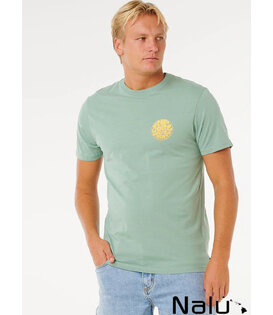 Rip Curl Wettie Passage Icon Tee Aloe