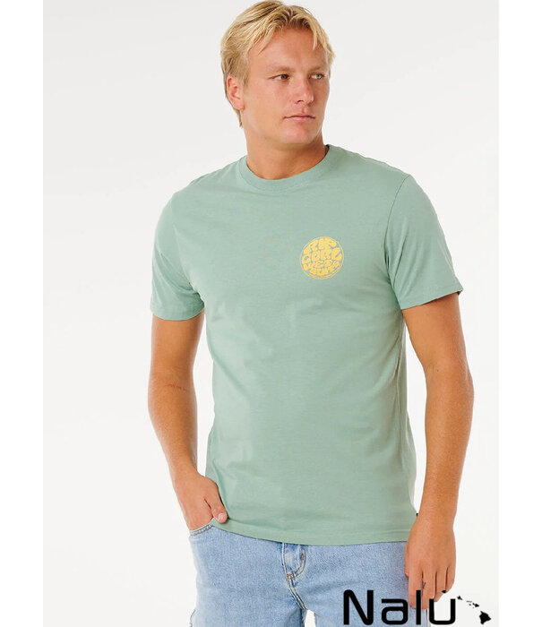 Rip Curl Rip Curl Rip Curl Wettie Passage Icon Tee Aloe