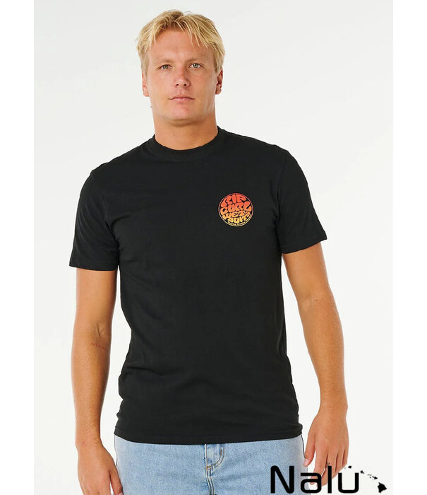 Rip Curl Rip Curl Rip Curl Wettie Passage Icon Tee Black