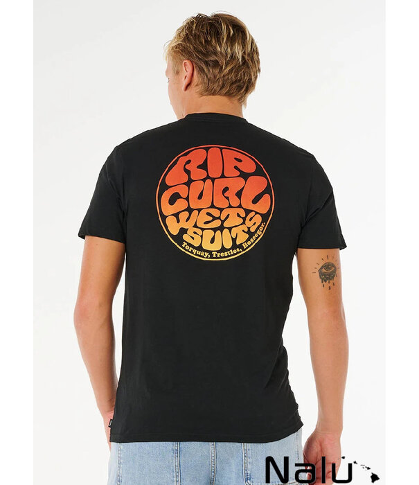 Rip Curl Rip Curl Wettie Passage Icon Tee Black