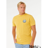 Rip Curl Wettie Passage Icon Tee Ocher