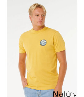 Rip Curl Wettie Passage Icon Tee Ocher