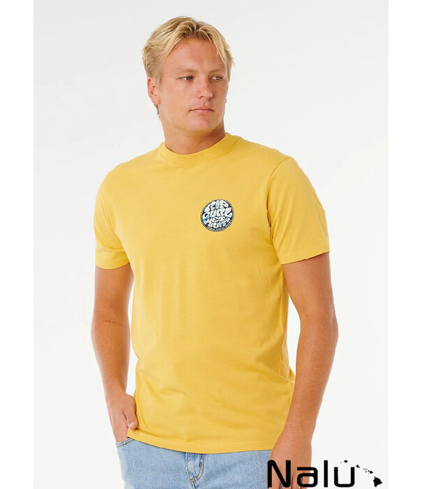 Rip Curl Rip Curl Wettie Passage Icon Tee Ocher