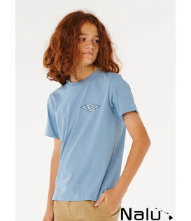 Rip Curl Hazey Days Tee Boy Fade Denim