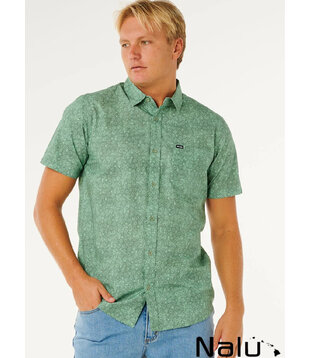Rip Curl Hypno Micro Short Sleeve Shirt Aloe