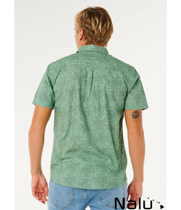 Rip Curl Rip Curl Hypno Micro Short Sleeve Shirt Aloe