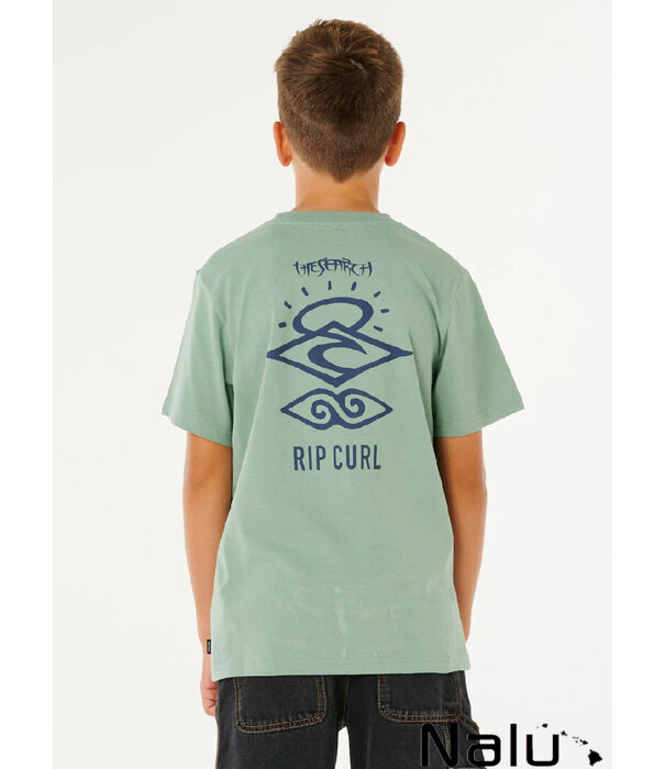 Rip Curl Rip Curl Search Icon Tee Kids Aloe