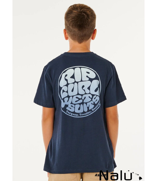 Rip Curl Rip Curl Wetsuit Icon Tee Kids Navy