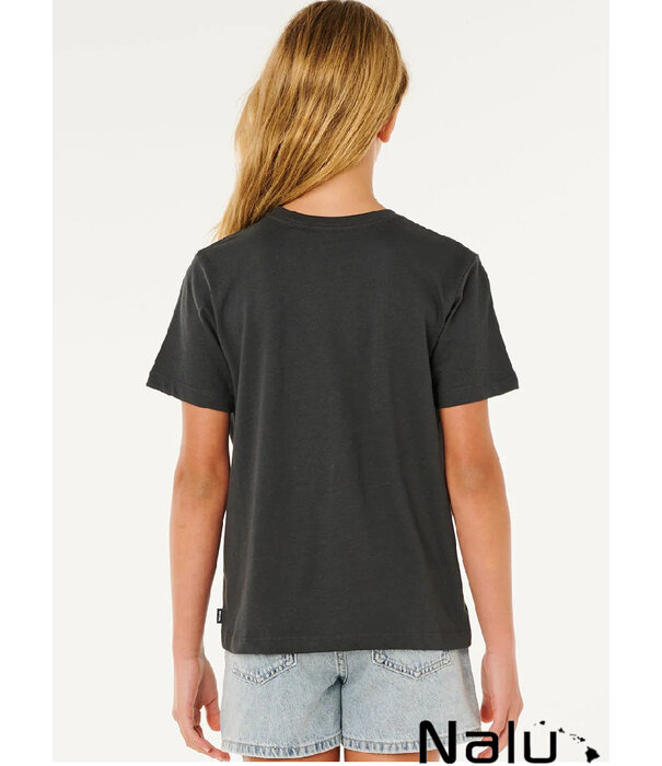 Rip Curl Rip Curl Sunshine Squad Band Tee Girl Washed Black