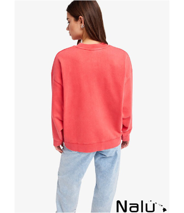 Roxy Roxy Lineup Terry Sweater Hibiscus