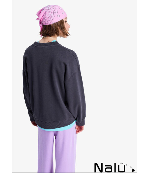 Roxy Roxy Lineup Terry Sweater Anthracite