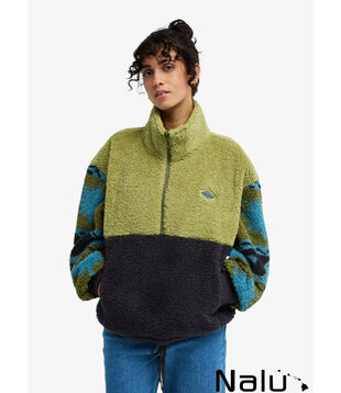 Billabong Time Off Fleece Cedar Green