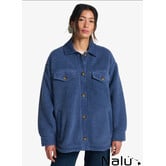 Billabong Coastal Waves Sherpa Washed Blue