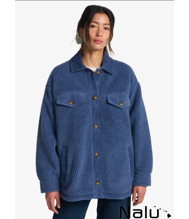 Billabong Billabong Coastal Waves Sherpa Washed Blue