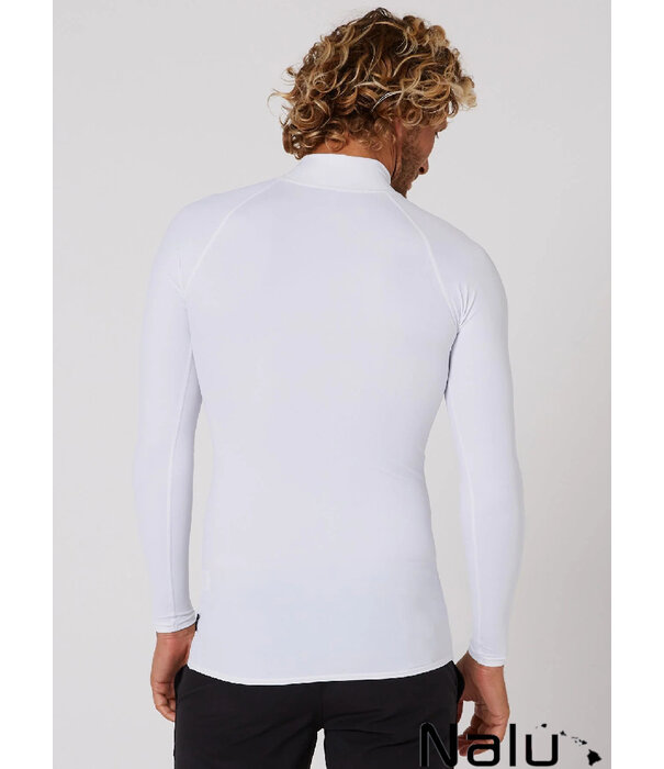 Ocean & Earth Ocean & Earth Mens Script L/S Rash Shirt White