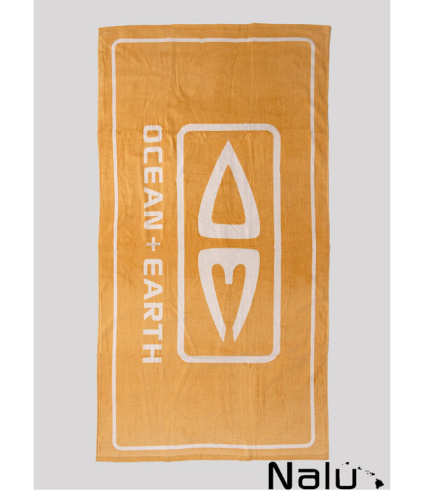 Ocean & Earth Ocean & Earth Priority Towel  Gold