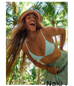 Roxy Palm Dreams Triangel Bikinitop Tanager Turquoise