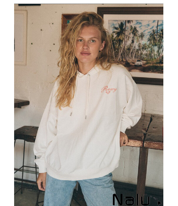 Roxy Roxy Lineup Oversized Hoodie Coconut Milk
