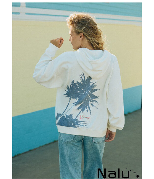 Roxy Roxy Lineup Oversized Hoodie Coconut Milk