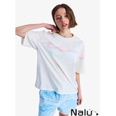 Roxy Hangloose Placed T-shirt Coconut Milk