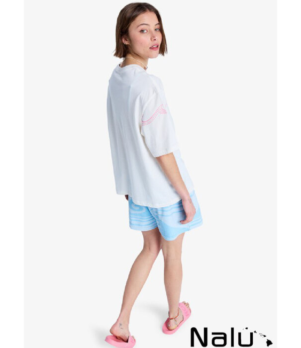 Roxy Roxy Hangloose Placed T-shirt Coconut Milk