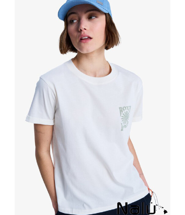 Roxy Roxy Oceanregular T-shirt Coconut Milk