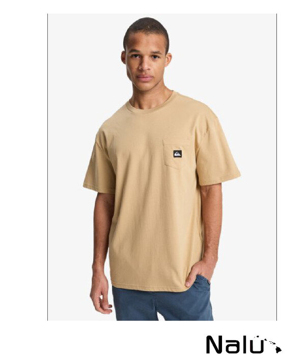 Quiksilver Quiksilver Salt Water Pocket T-shirt Khaki