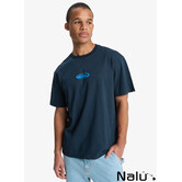 Quiksilver Flowers Surfing T-shirt Dark Navy