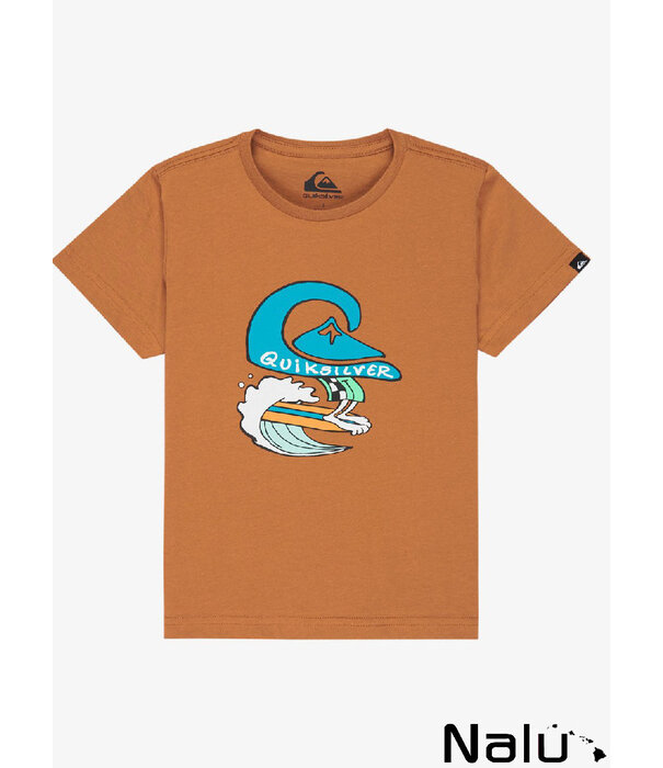 Quiksilver Quiksilver Ev Human Wave T-shirt Tobacco Brown