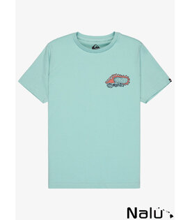 Quiksilver Skeleton Ride T-shirt Blue Haze