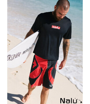 Quiksilver YG Impaired Surf T-Shirt / Lycra Black
