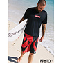 Quiksilver YG Impaired Surf T-Shirt / Lycra Black UPF 50+