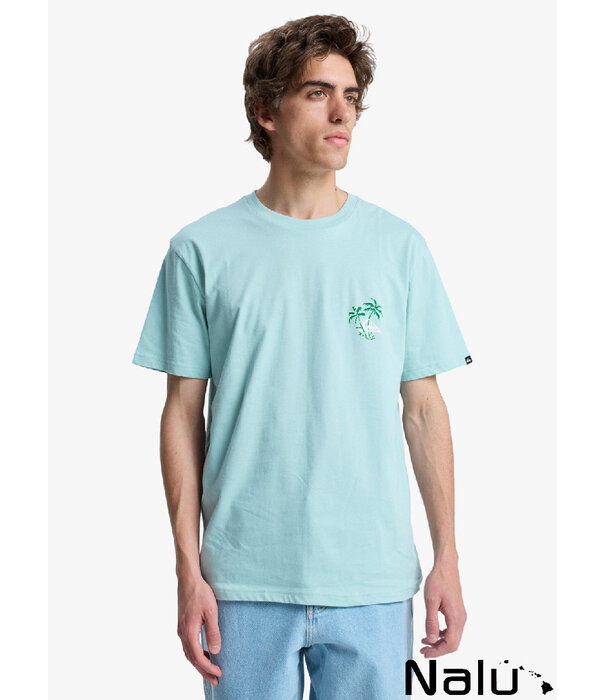 Quiksilver Quiksilver Evo Learning From Nature - T-shirt Blue Haze