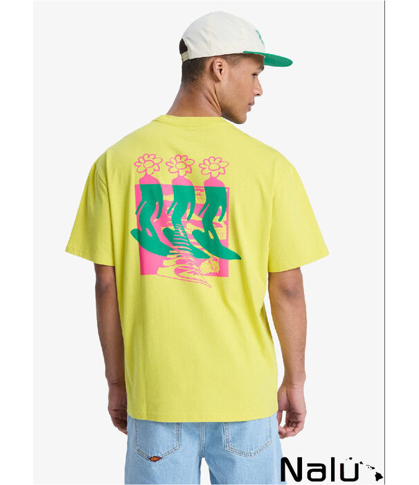 Quiksilver Quiksilver Flowers Surfing T-shirt Acacia