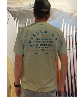 Nalu Zandvoort Tall Tales Destination Tee Agave