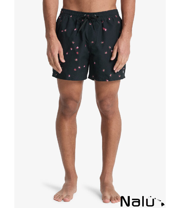 Quiksilver Quiksilver Everyday Printed Volley 15" Black Fallen Blossom