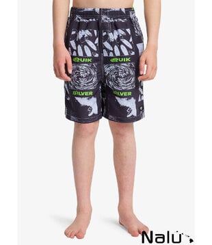 Quiksilver Mercury Volley 17" Black Mercury