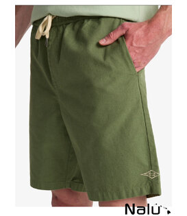 Billabong Larry Linen Moss Green