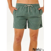Rip Curl Offset Washed Volley Boardshort Moss
