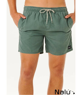 Rip Curl Offset Washed Volley Boardshort Moss